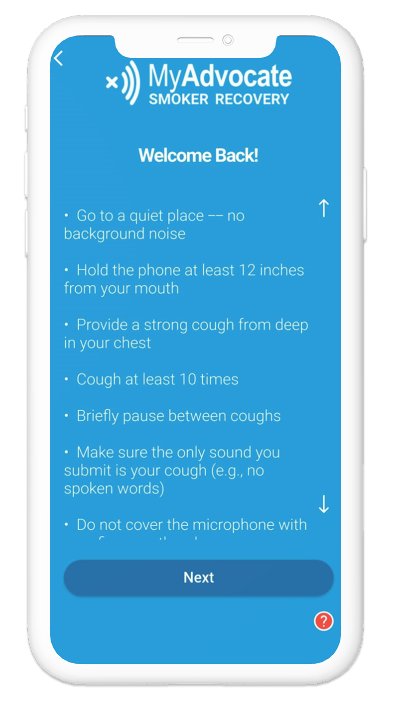 Before — Instructions screen
